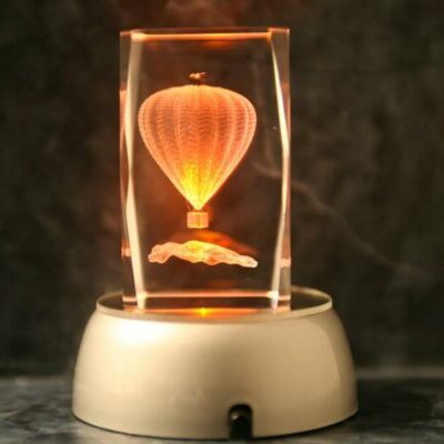 Montgolfière lumineuse